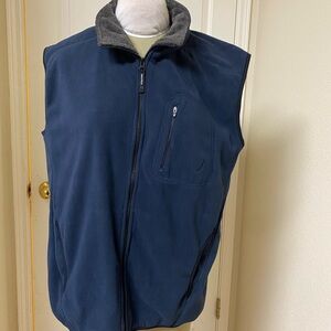 Men's Nautica Blue Fleece Vest